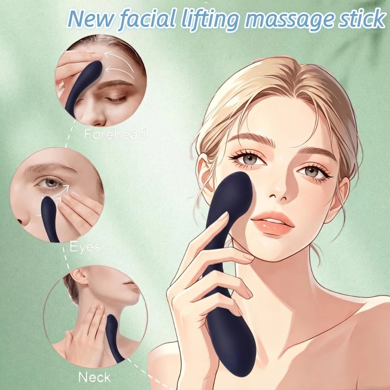 Face Massager - Massageador Facial de Silicone Manual Multifuncional