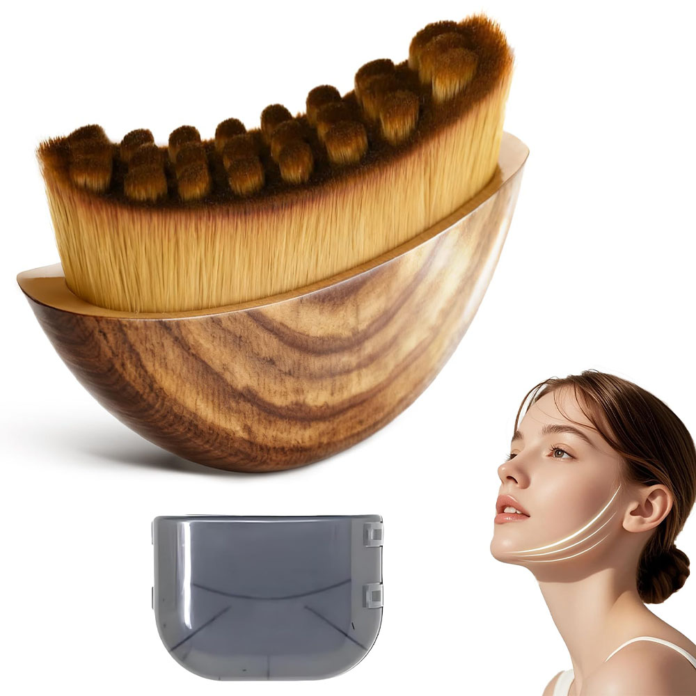 Makeup Beauty Ro - 1 Escova Facial para Contorno Linfático