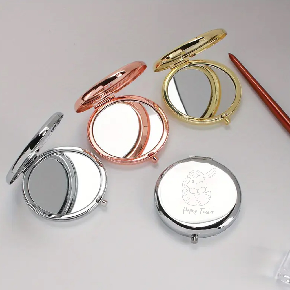 Beauty For Makeup - Espelho de bolso com texto personalizado,
