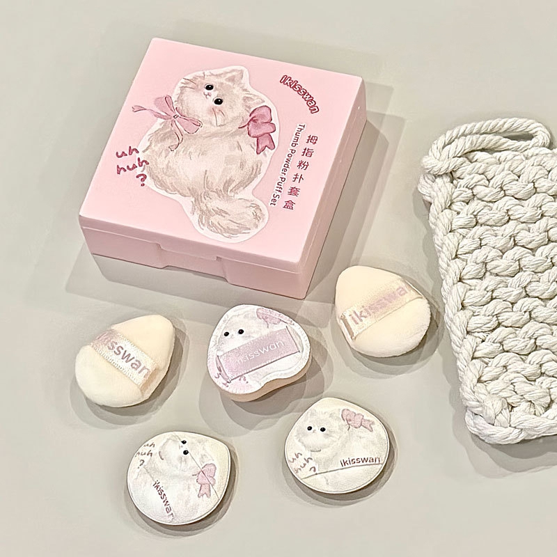Beauty Makeup Sponge - Conjunto de 5 Pcs de Esponjas