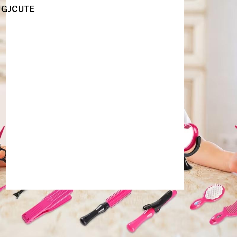 Beauty Makeup Kit For Kids - 17 pçs meninas salão de beleza