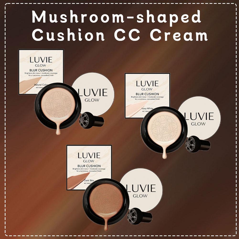 Beauty Makeup Foundation - Luvie brilho hidratante cogumelo almofada de
