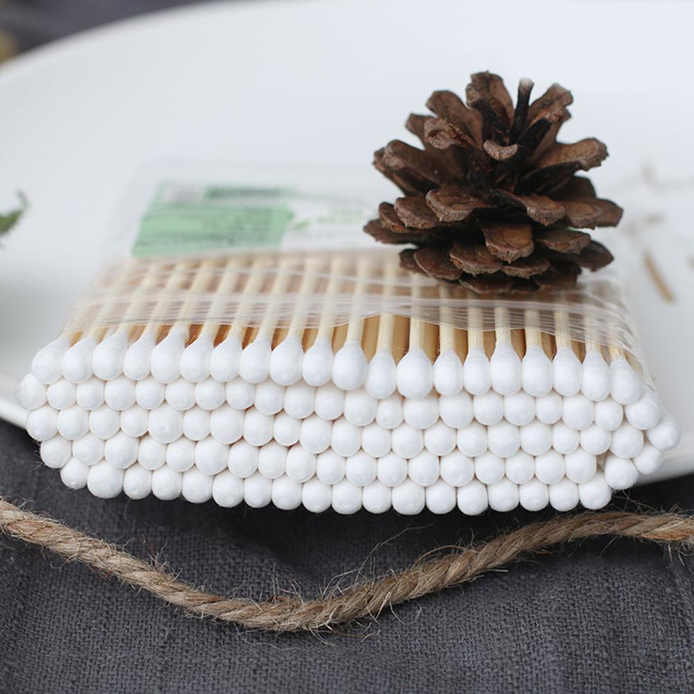 Beauty For Makeup - 10/100pcs cotonetes descartáveis para aplicação de
