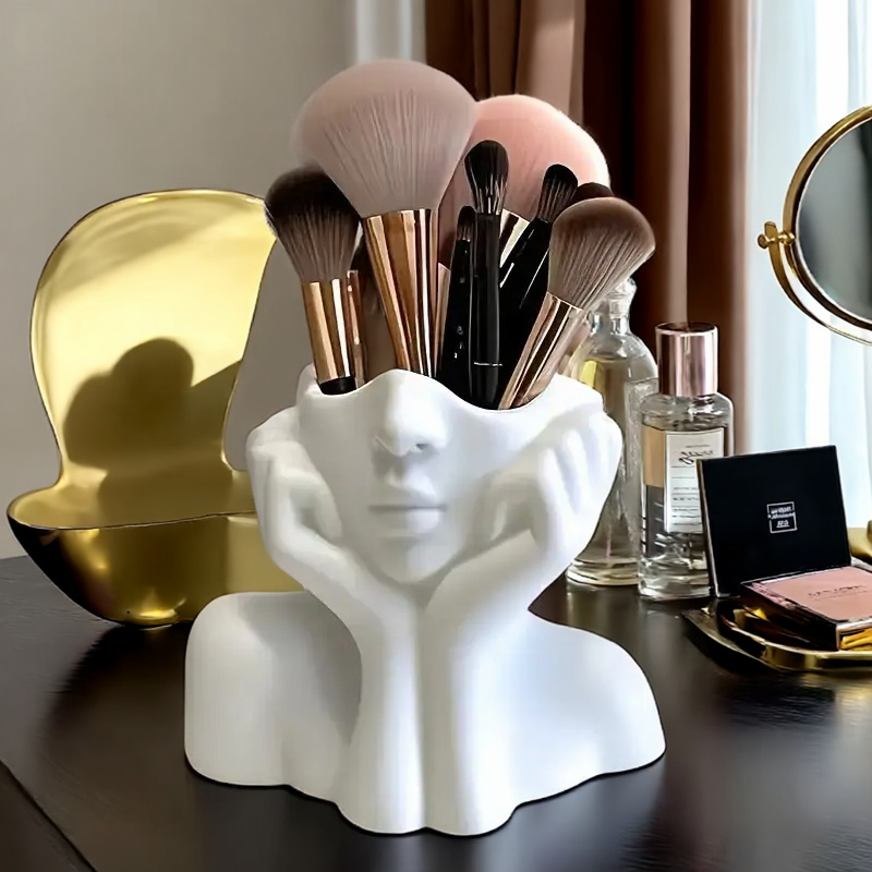 Makeup Beauty Ro - Suporte de pincel de maquiagem em