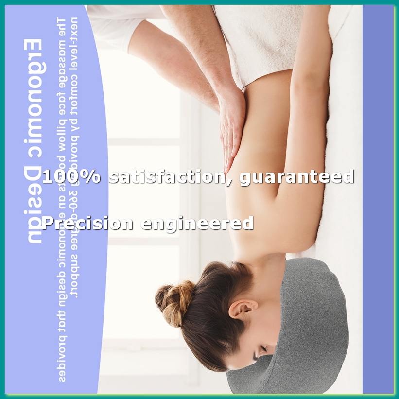Face Massager - Almofada Ergonômica para Deitar com Espuma