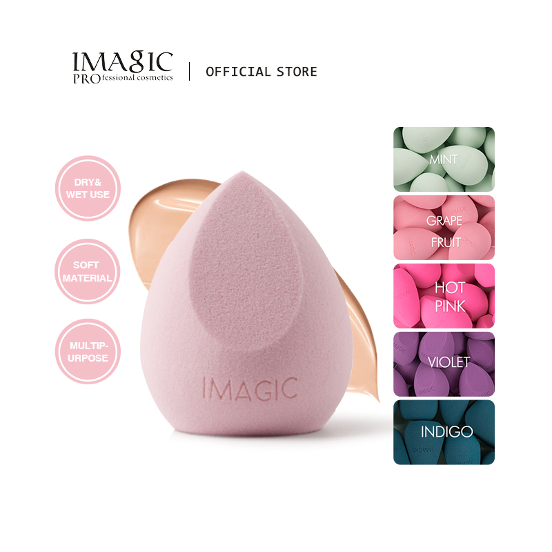 Imagic cosméticos puff pó maqu - Beauty Makeup Images avaliação e preço