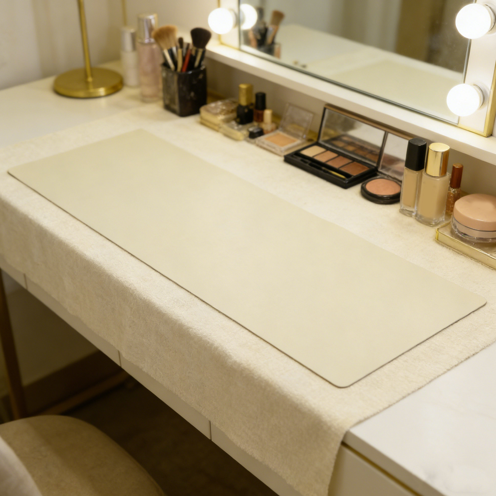 Tapete de Mesa para Maquiagem  - Beauty Makeup Desk avaliação e preço