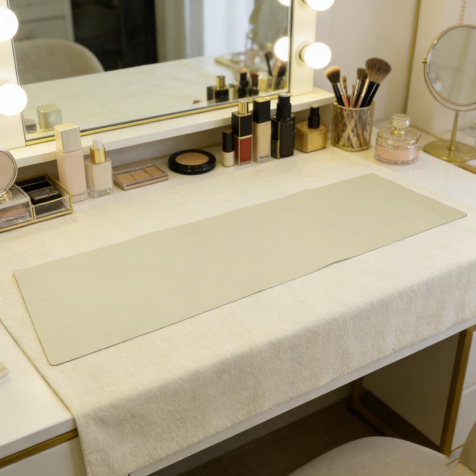Tapete de Mesa para Maquiagem  - Beauty Makeup Desk avaliação e preço