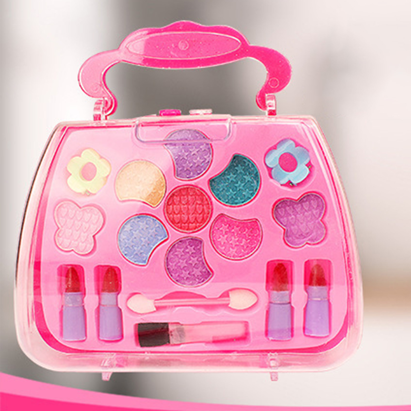 Brinquedos de maquiagem para m - Beauty Makeup Kit For Kids avaliação e preço