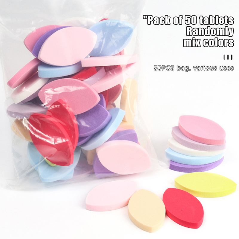 50 Unidades de Almofadas para  - Beauty Makeup Sponge avaliação e preço