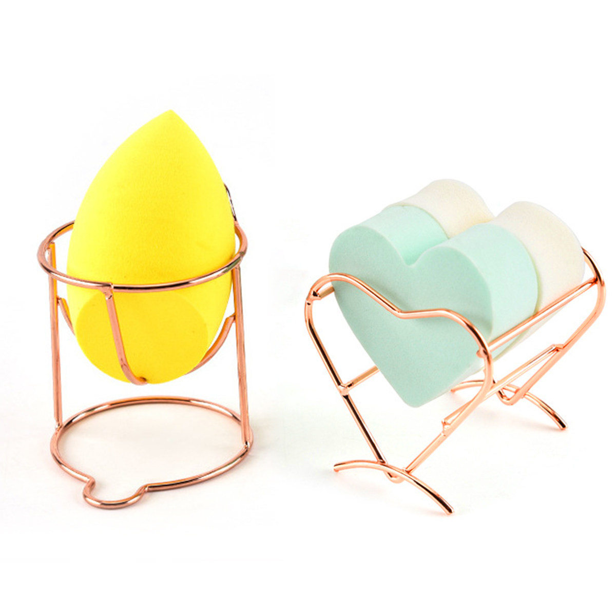 Suporte Elegante de Metal para - Beauty Makeup Sponge avaliação e preço