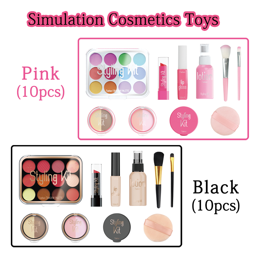10 pçs simulação menina beleza - Beauty Makeup Kit For Kids avaliação e preço