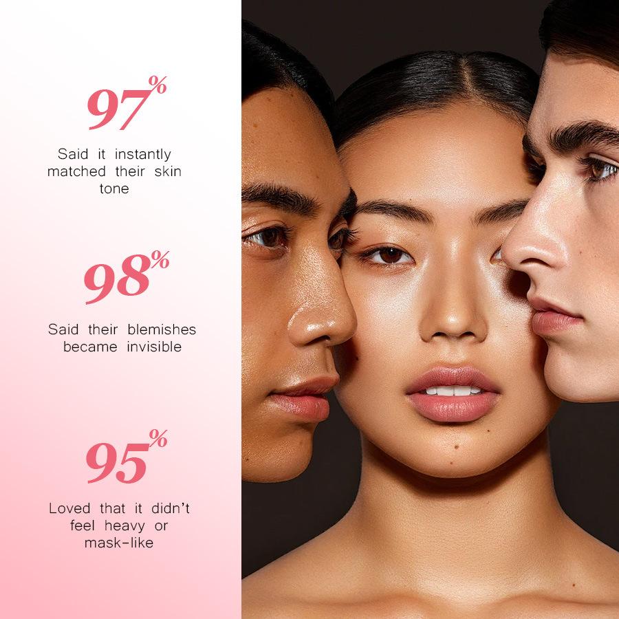 Base de Maquiagem Natural SMOO - Beauty Makeup Foundation avaliação e preço