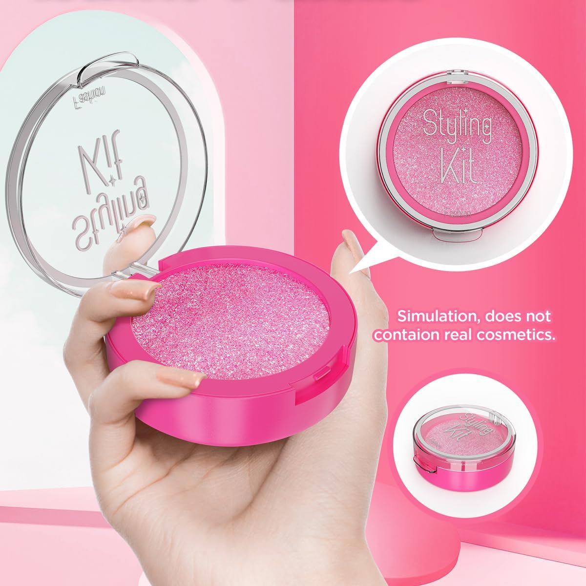 Brinquedos de Maquiagem para M - Beauty Makeup Kit For Kids avaliação e preço