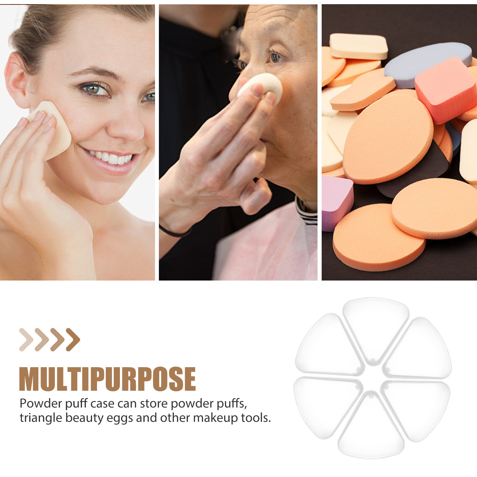 Estojo de Viagem para 6 Esponj - Beauty Makeup Sponge avaliação e preço