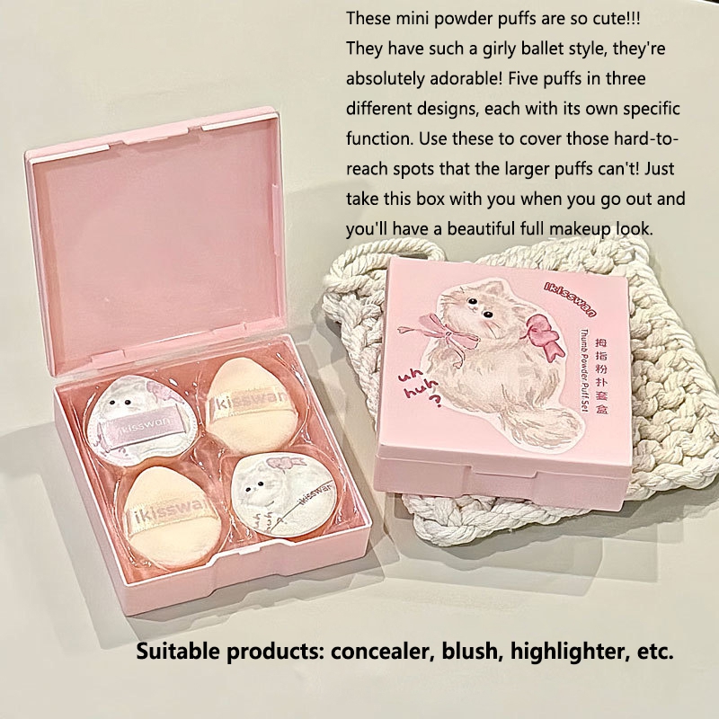 Conjunto de 5 Pcs de Esponjas  - Beauty Makeup Sponge avaliação e preço