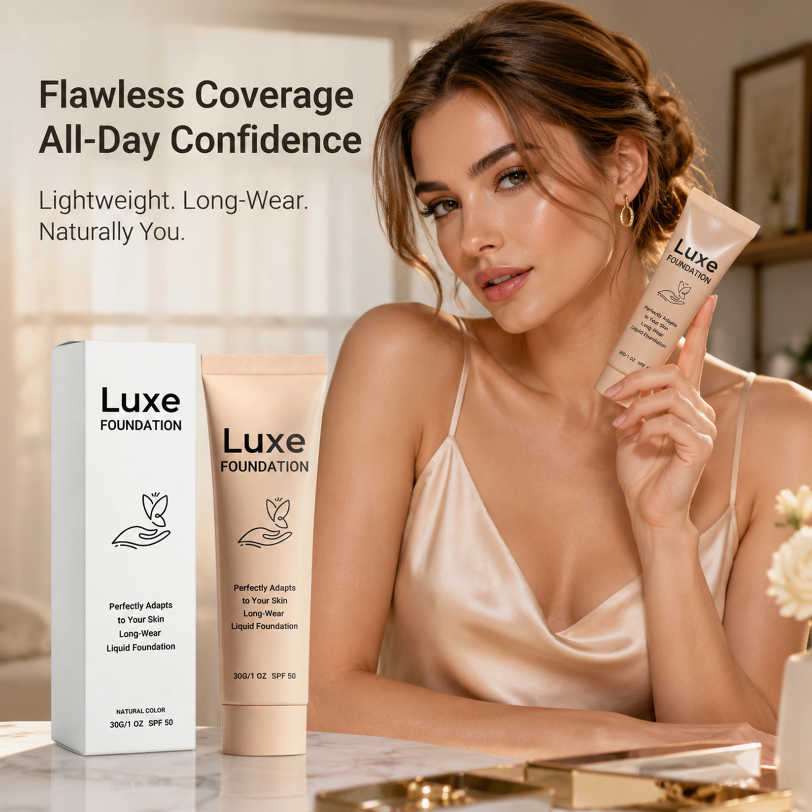 Base de Maquiagem com FPS 50+  - Beauty Makeup Foundation avaliação e preço