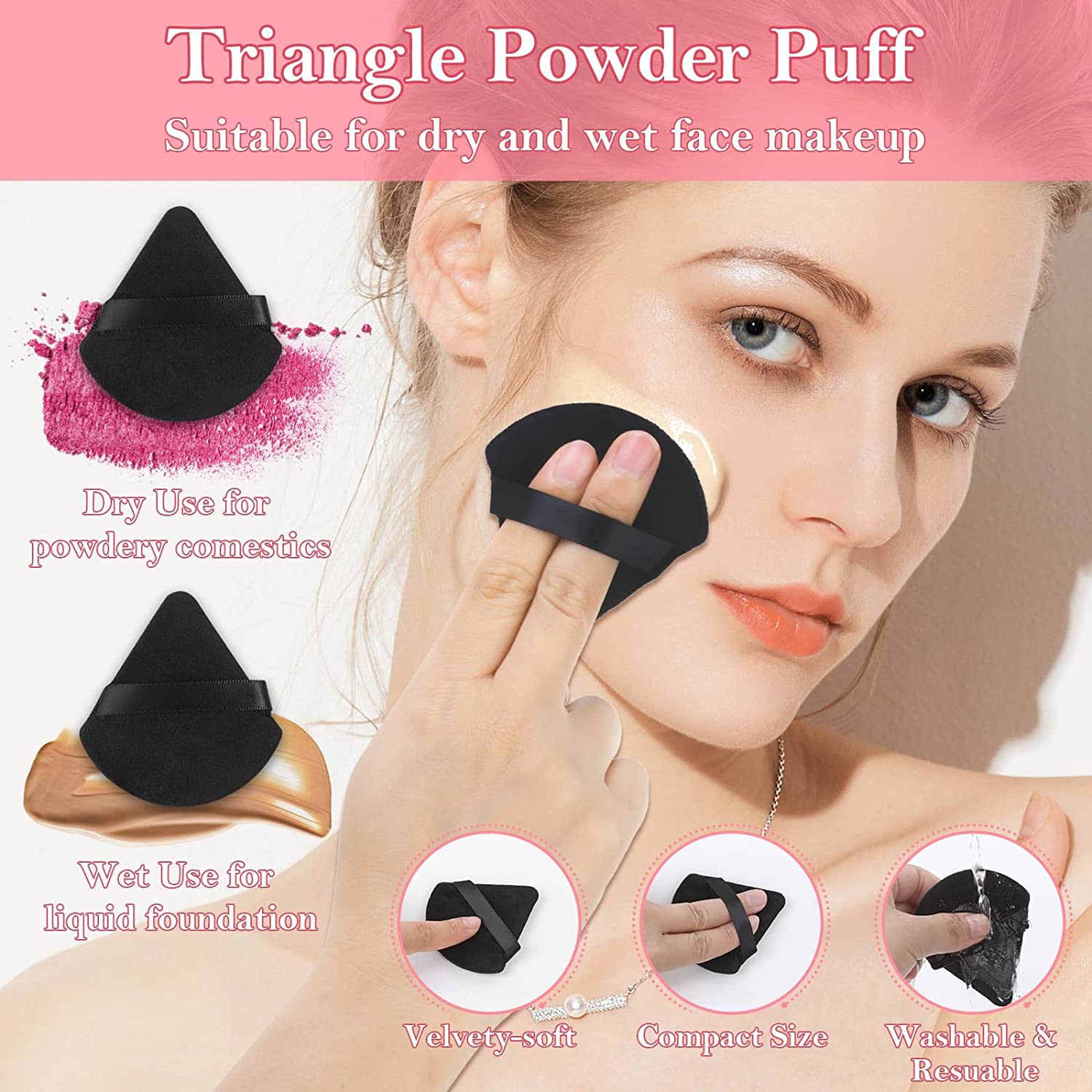 Aplicadores de maquiagem kit t - Makeup Beauty Ro avaliação e preço