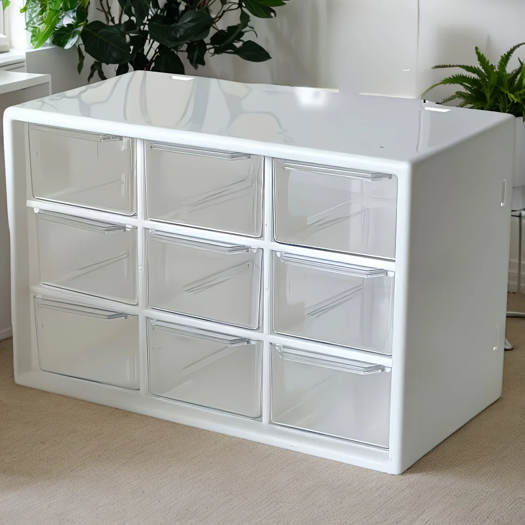 Caixa de armazenamento de mate - Beauty Makeup Desk avaliação e preço