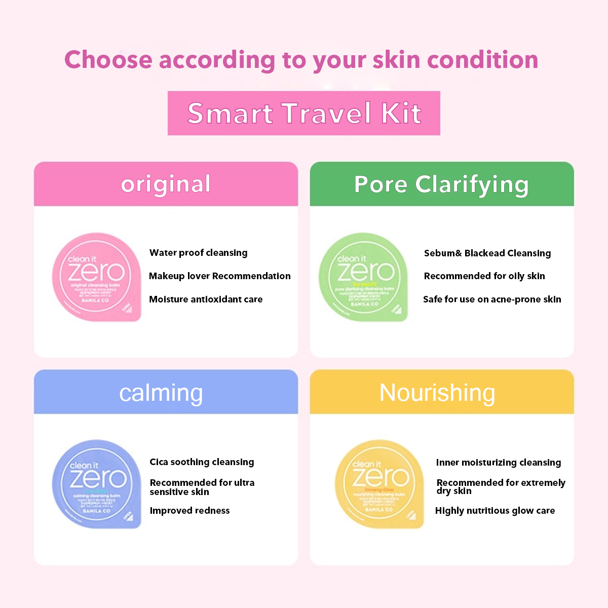 Banila Co Clean It Zero Cleans - Beauty Makeup Kit avaliação e preço