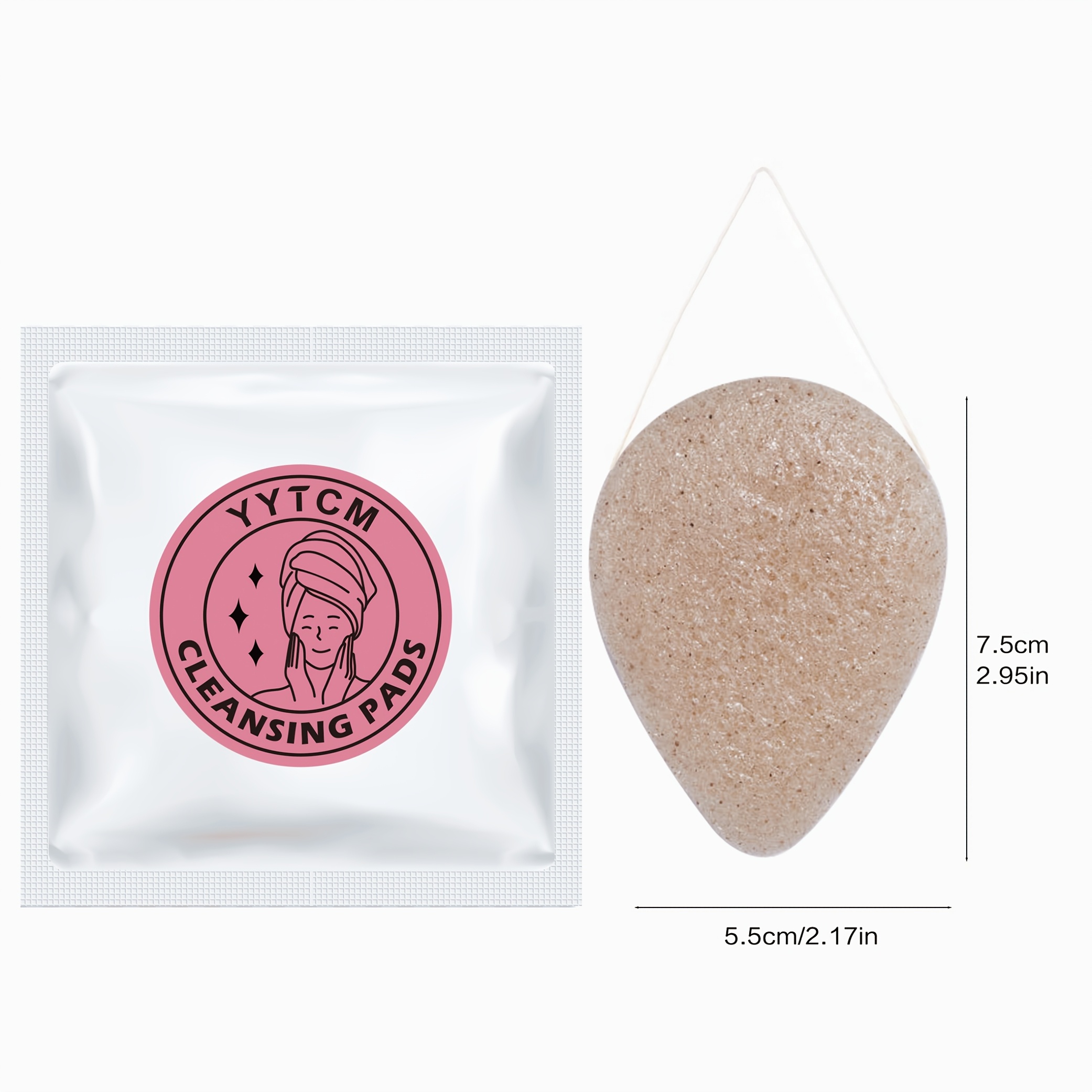 Esponja facial Konjac de semen - Beauty Makeup Sponge avaliação e preço