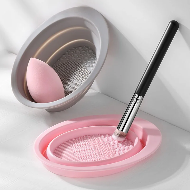 Tigela Dobrável de Silicone pa - Beauty Makeup Foundation avaliação e preço