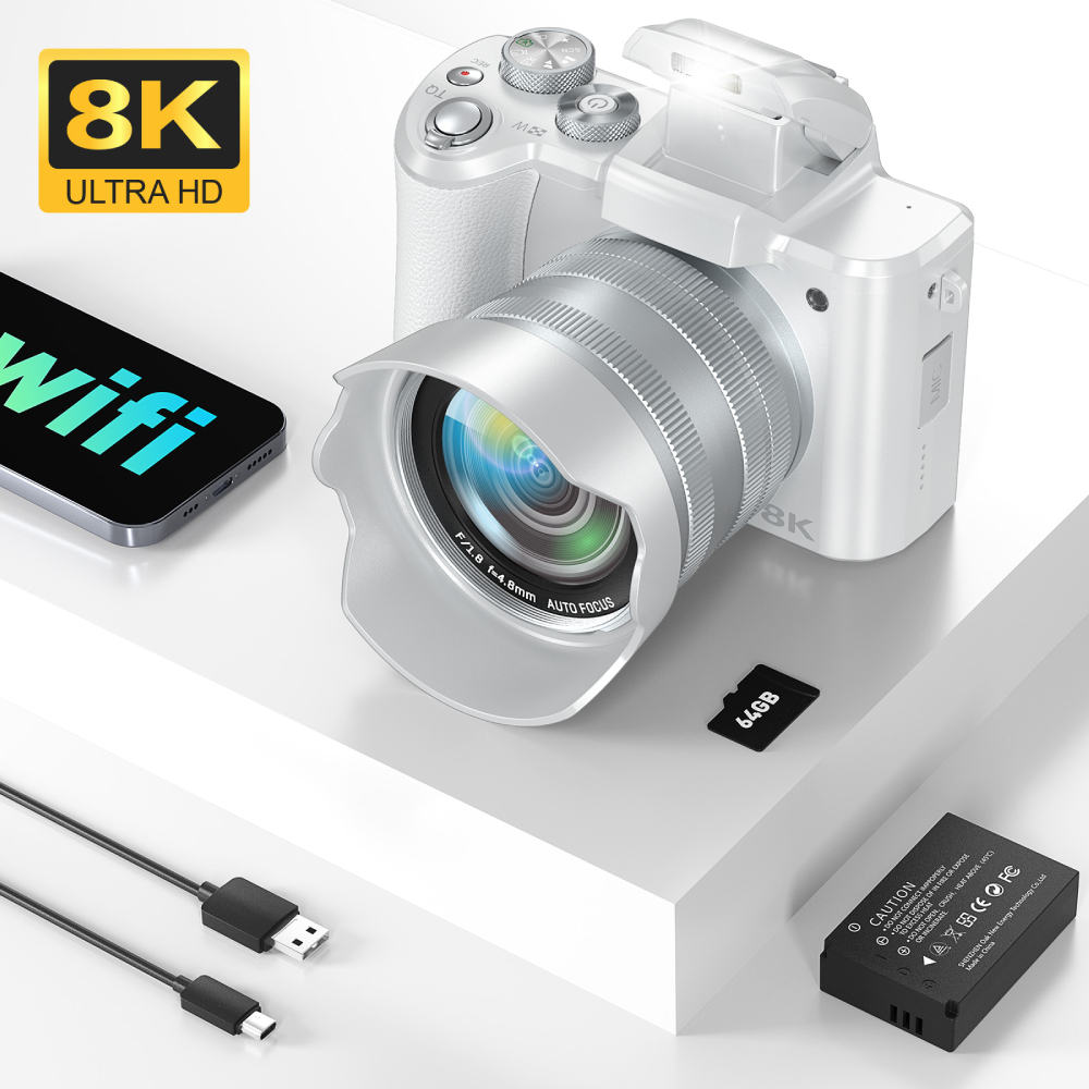 Câmera digital 8K para fotogra - Beauty Makeup Images avaliação e preço