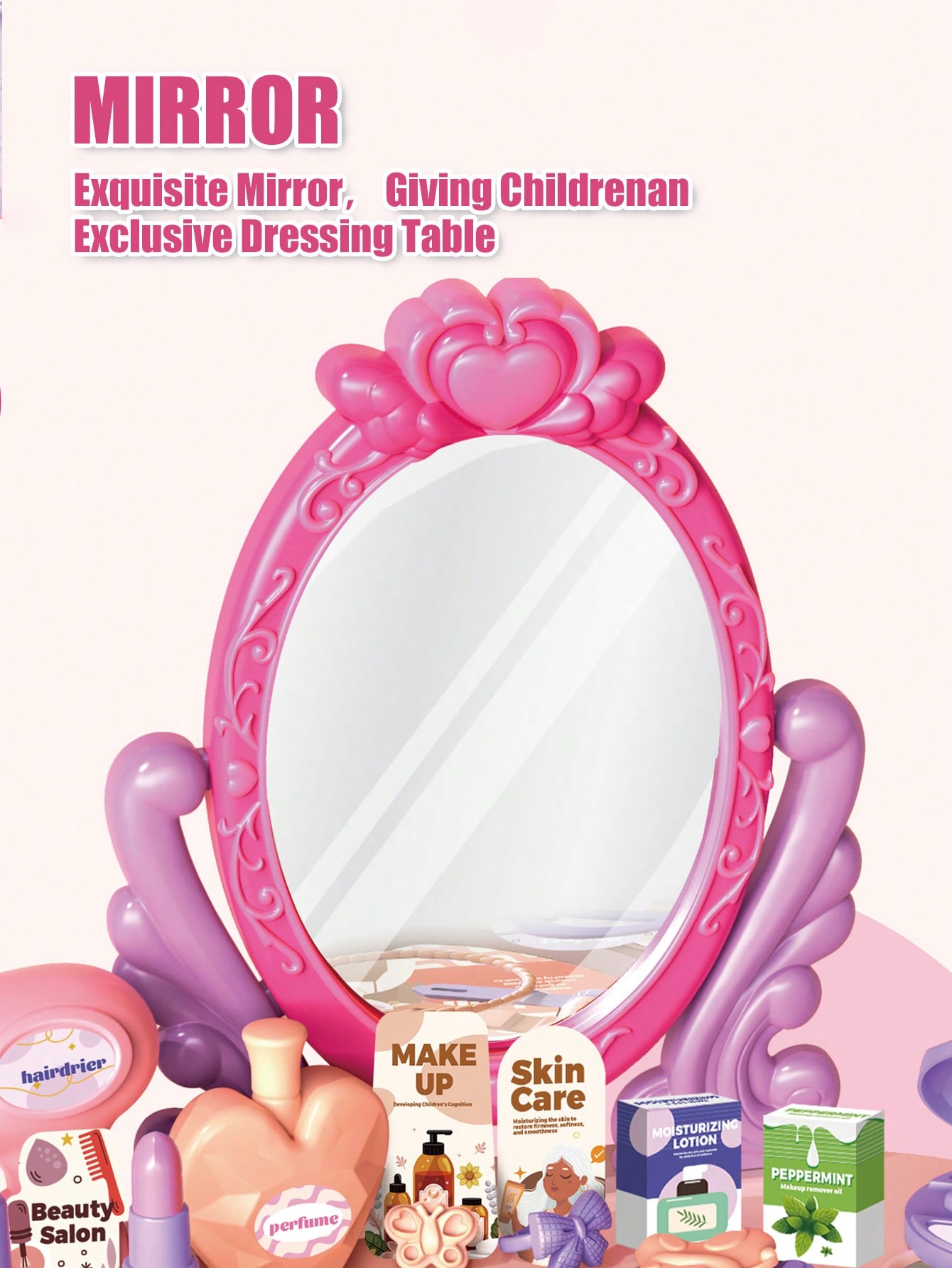 Conjunto de Brinquedo de Mesa  - Beauty Makeup Desk avaliação e preço
