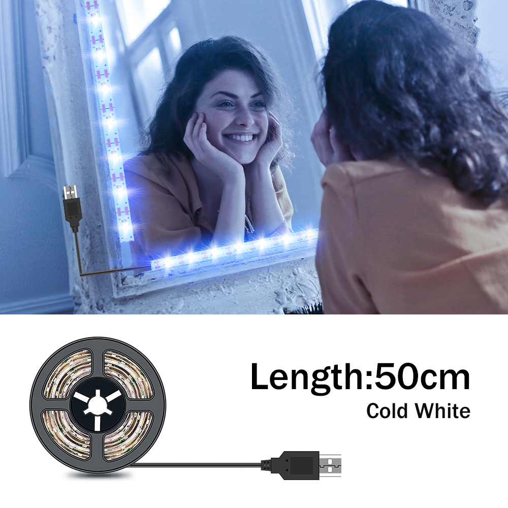 Dc5v led espelho de maquiagem  - Beauty Makeup Desk avaliação e preço
