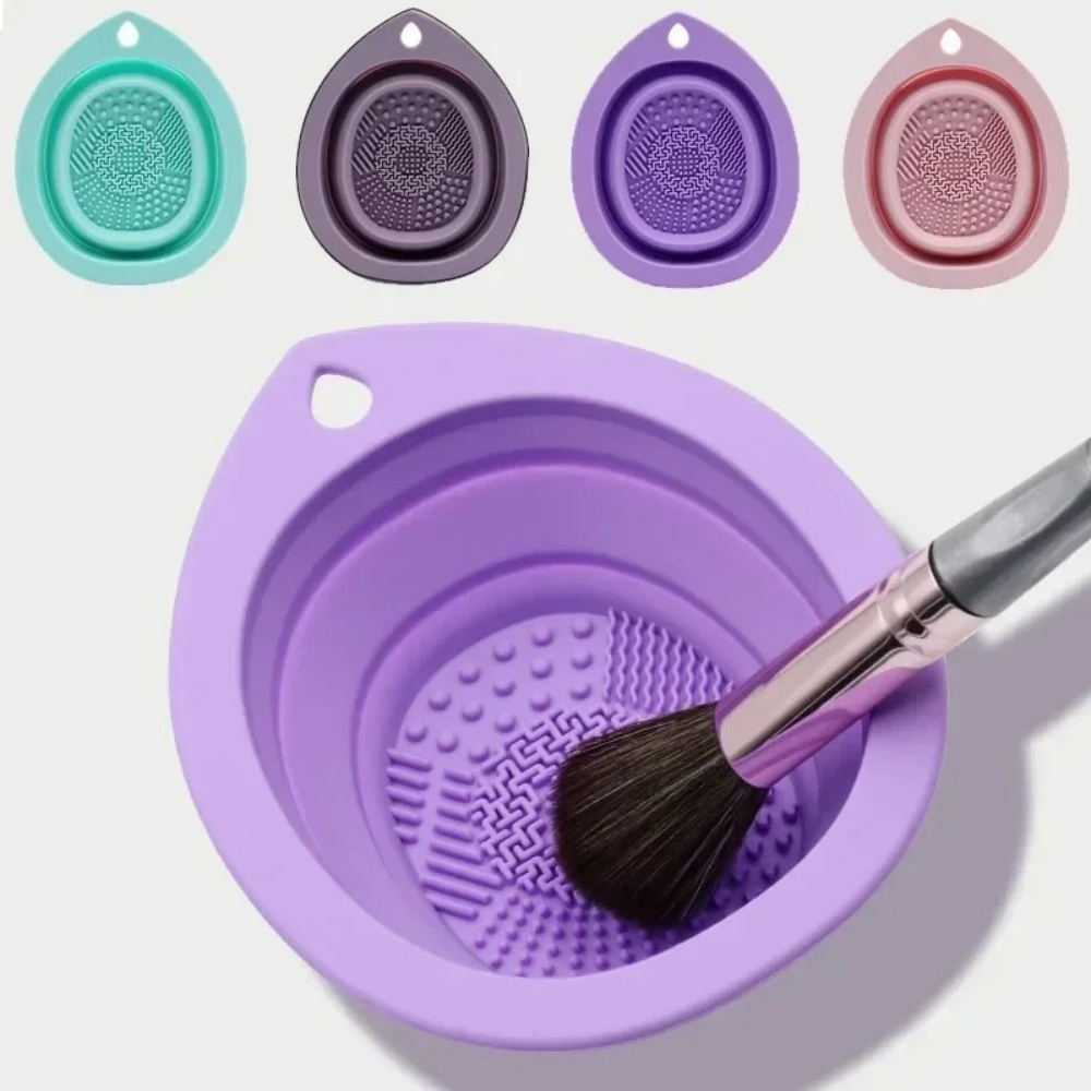 Tigela Dobrável de Silicone pa - Beauty Makeup Sponge avaliação e preço