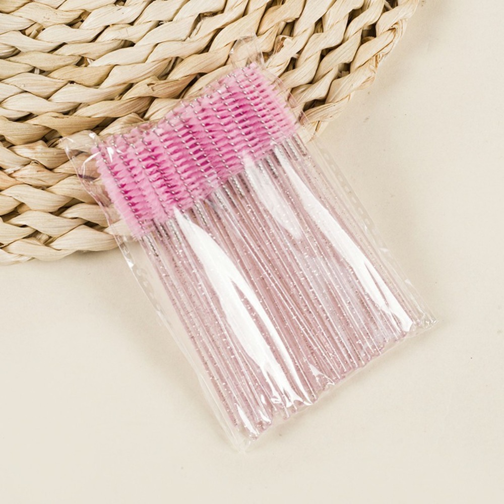 50-100 pçs escova de cílios de - Makeup Beauty Ro avaliação e preço