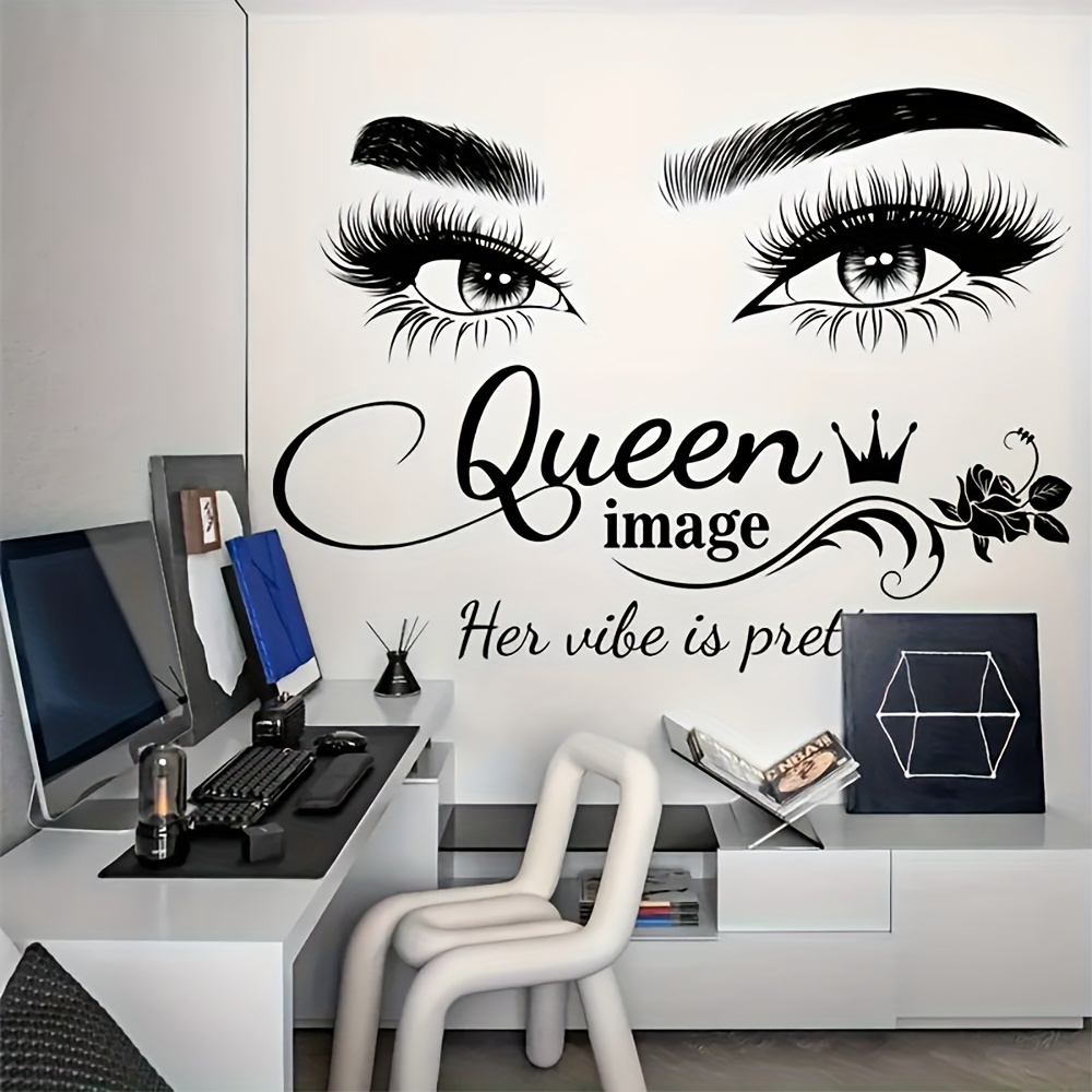 Adesivo de parede com coroa de - Beauty Queen Makeup avaliação e preço