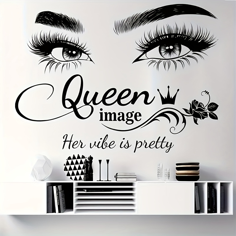 Adesivo de parede com coroa de - Beauty Queen Makeup avaliação e preço