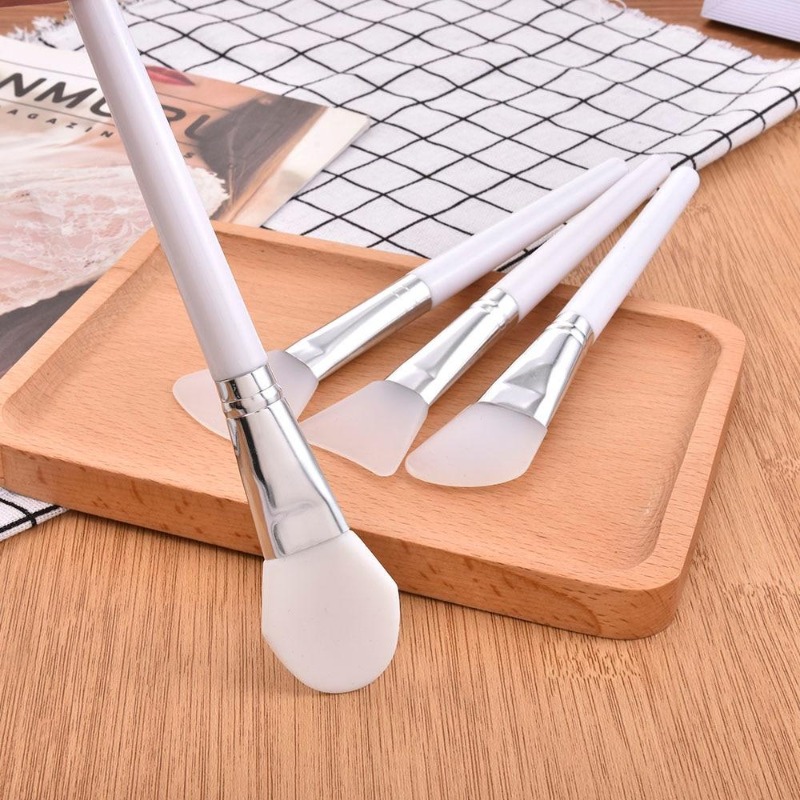 4 pçs/set branco maquiagem sil - Makeup Beauty Ro avaliação e preço
