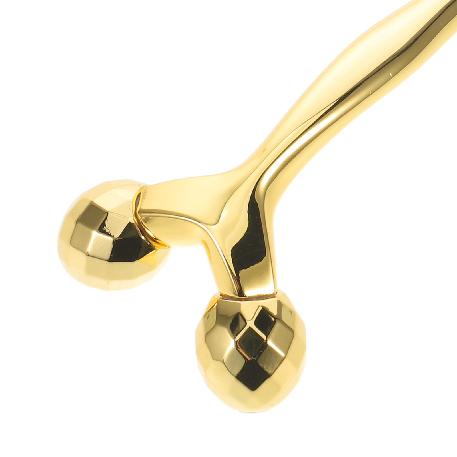 Rolo Facial de Metal Dourado c - Face Massager avaliação e preço
